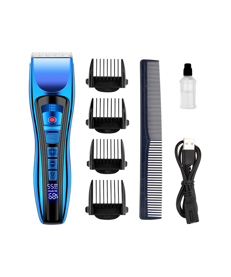 detail of NZ-818 Professional Hair Clipper With Digital Display Screen And Lithium Battery