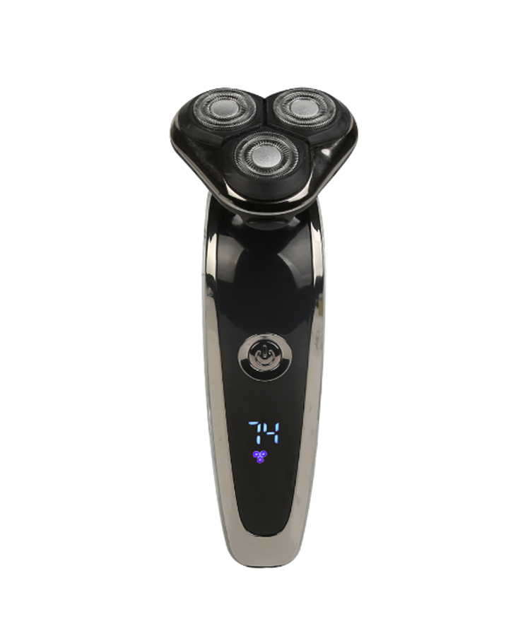 detail of RSCW-8015 Cordless Rechargeable Waterproof Electric Razor With Lithium-Ion Battery