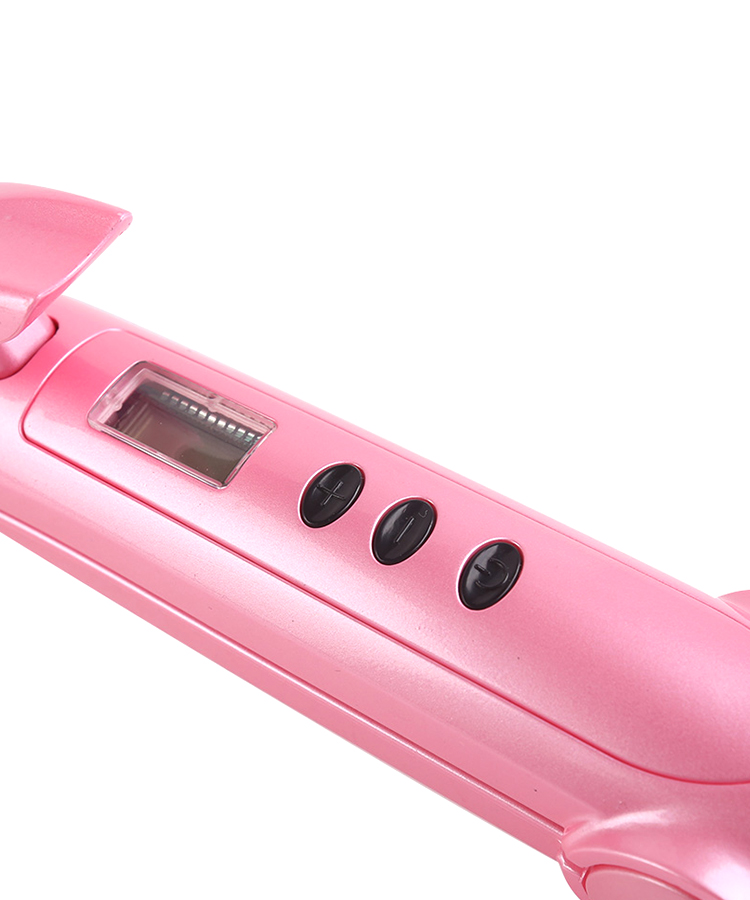 detail of TS-006S Hair Straightener With PTC Heater Flat Iron Plates