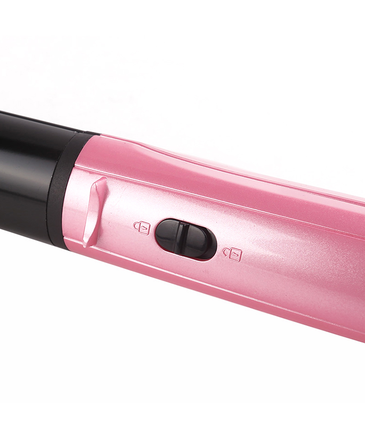 detail of TS-006S Hair Straightener With PTC Heater Flat Iron Plates