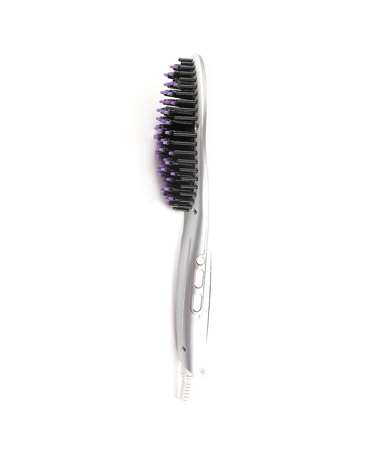 ESC-200S Hair Straightening And Styling Brush With LCD Display