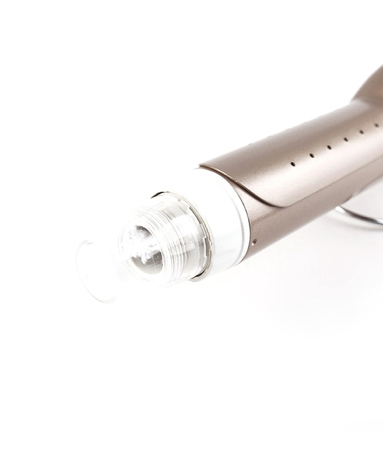 detail of TS-009 Steam Function Hair Curling Iron Tong