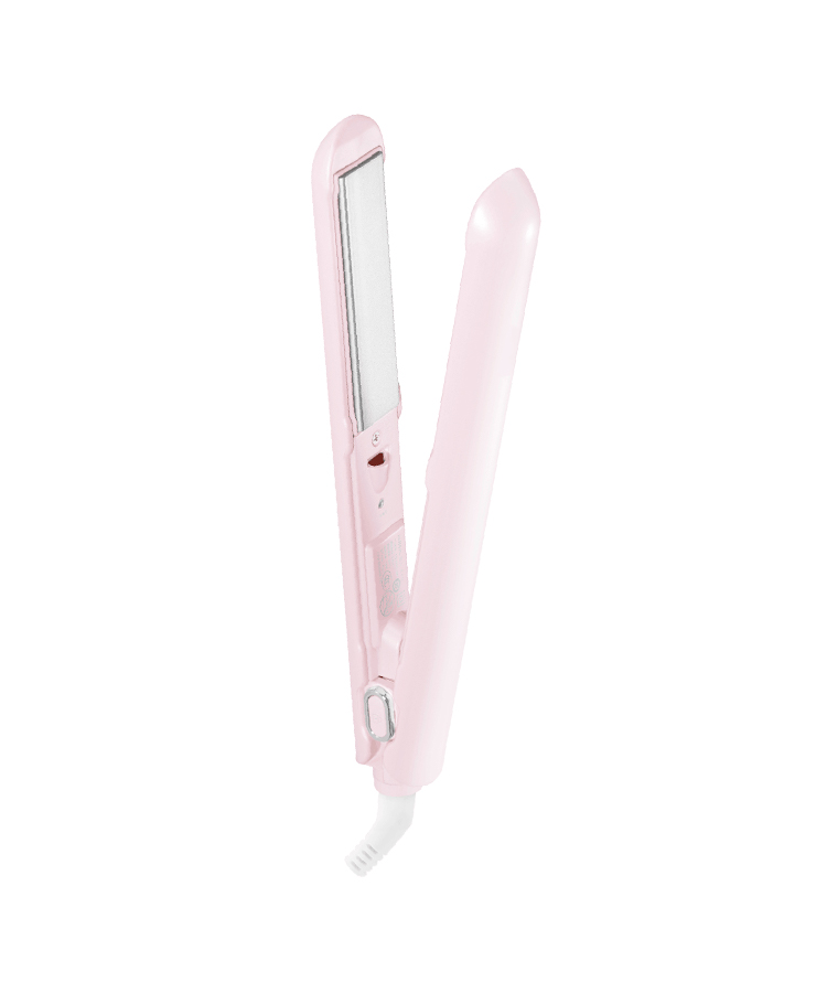 detail of TS-694 LED Display Floating Plates Fast Heat Up Hair Straightener With 360 Degree Swivel Cord For All Hair Types