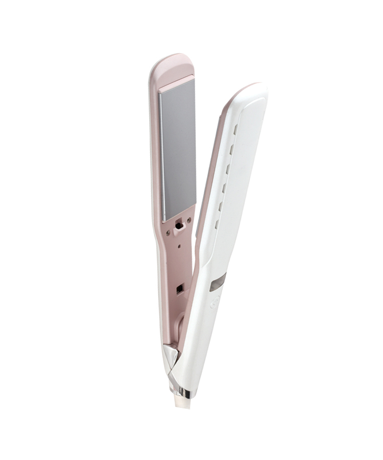 detail of TS-8335 Professional Dry And Wet Use Flat Iron With Digital Display And Ionic Emission Function For Sleek And Silky Hair