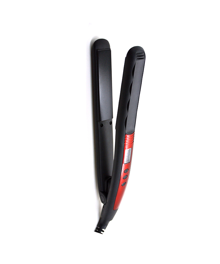 detail of TS-019S LED Version Dry And Wet Use 35W Hair Straightener