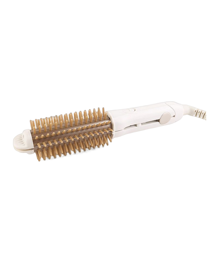 detail of TS-001 With Comb Version 30s Fast Heat Up 2 In 1 Functional Hair Straightener