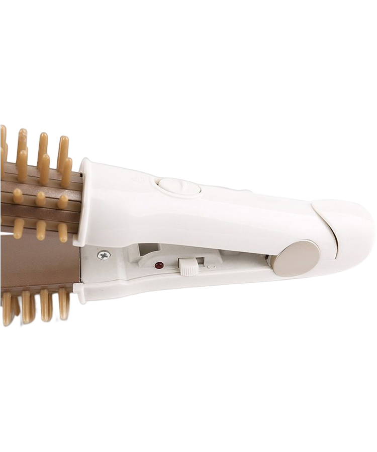 detail of TS-001 With Comb Version 30s Fast Heat Up 2 In 1 Functional Hair Straightener