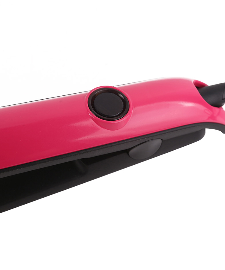 detail of TS-022 Red/White/Black/Blue/Golden/Pink Hair Straighteners With Floating Plates