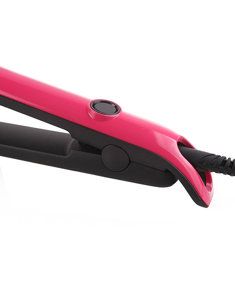 detail of TS-022 Red/White/Black/Blue/Golden/Pink Hair Straighteners With Floating Plates