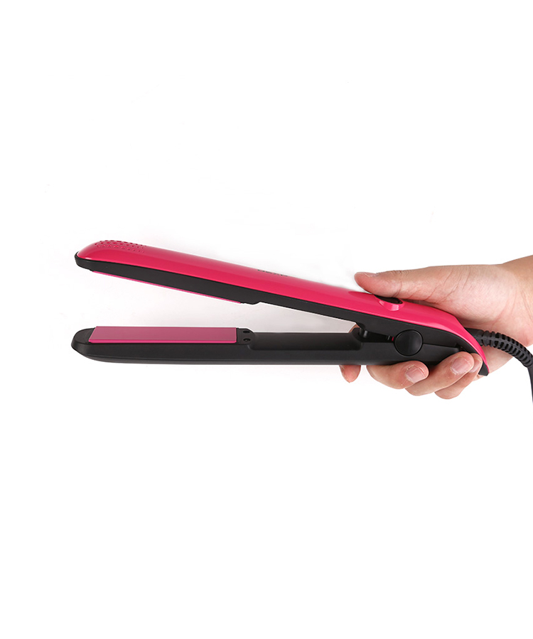 detail of TS-022 Red/White/Black/Blue/Golden/Pink Hair Straighteners With Floating Plates