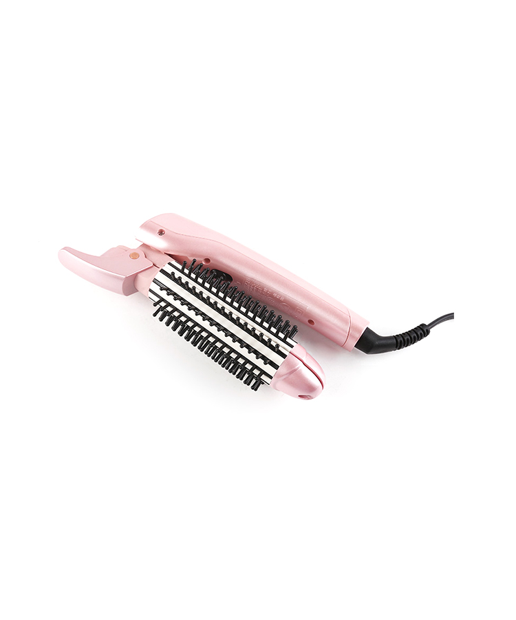 detail of TS-8310 2 In 1 Function Temperature Adjustable Foldable Hair Straightener With Comb