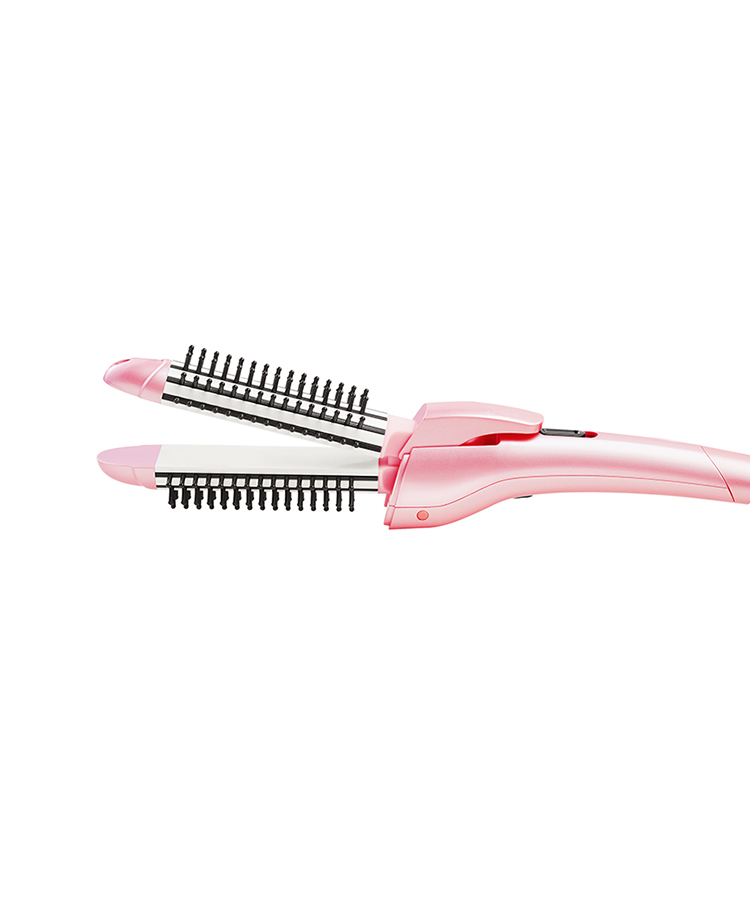 detail of TS-8310 2 In 1 Function Temperature Adjustable Foldable Hair Straightener With Comb