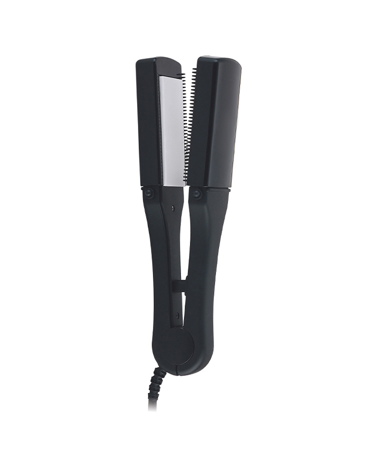 TS-017 Pure Ceramic Interchangeable Plates Hair Styling Tool Hair Straightening & Hair Crimping 4-In-1