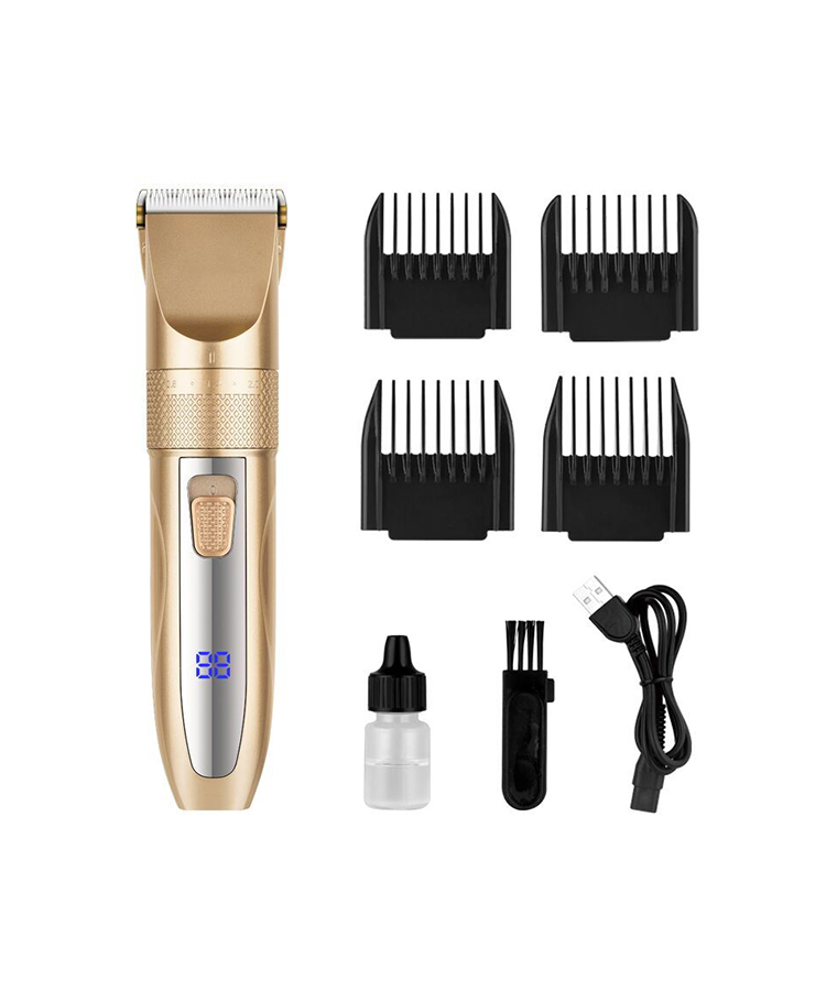 detail of 2022 Newly Launched NZ-618s Digital Display Hair Clipper With Lithium-Ion Battery