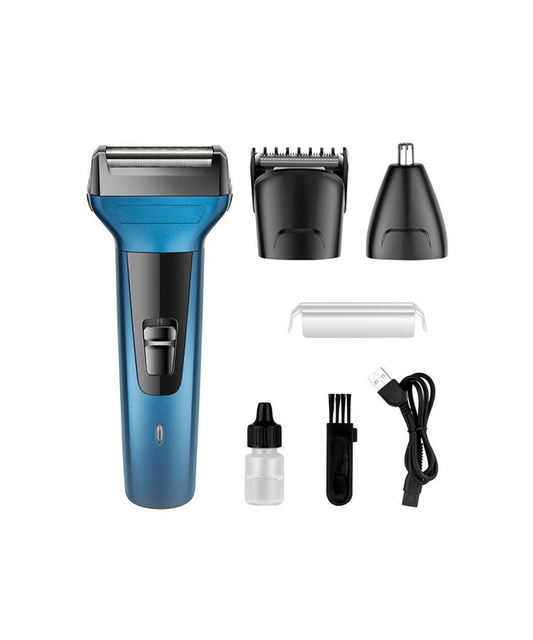 detail of 2022 Newly Launched NZ-998  3-In-1 Men'S Grooming Kit With Usb Recharge Cable